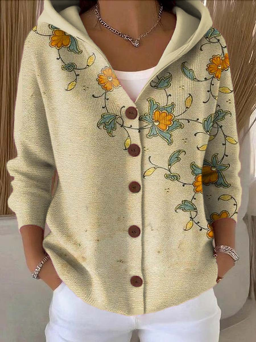 BEAUMONT NICE | GILET À CAPUCHE PATCHWORK POUR FEMMES