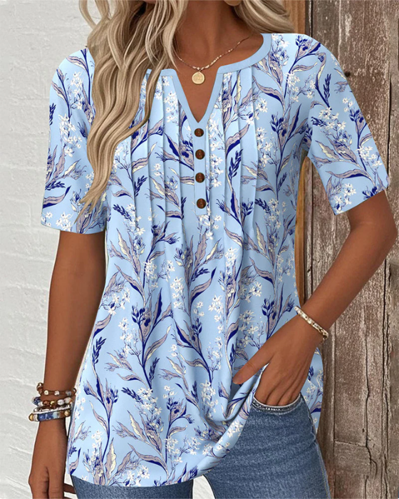 BEAUMONT NICE | BLOUSE DÉTENDUE CHIC À COL EN V POUR FEMME