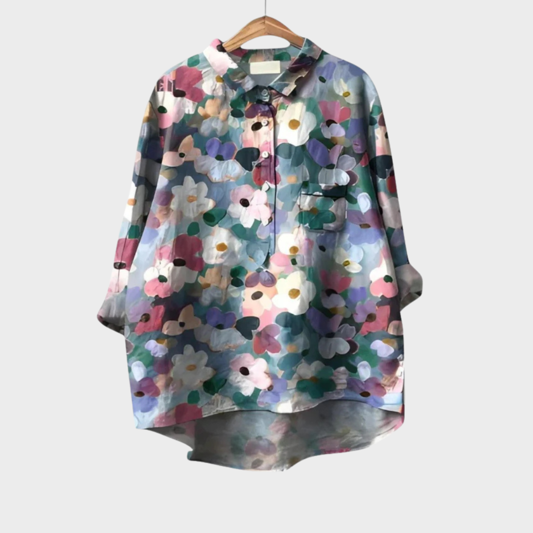 BEAUMONT NICE | BLOUSE FLORALE ARTISTIQUE POUR FEMMES