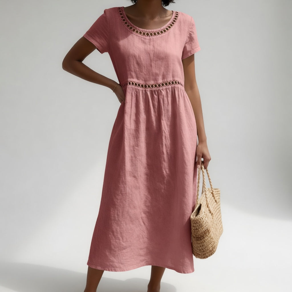 BEAUMONT NICE | ROBE MODERNE BRODÉE POUR FEMMES