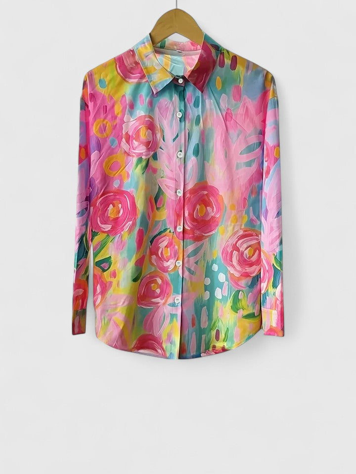 BEAUMONT NICE | BLOUSE IMPRIMÉE CLASSIQUE POUR FEMME