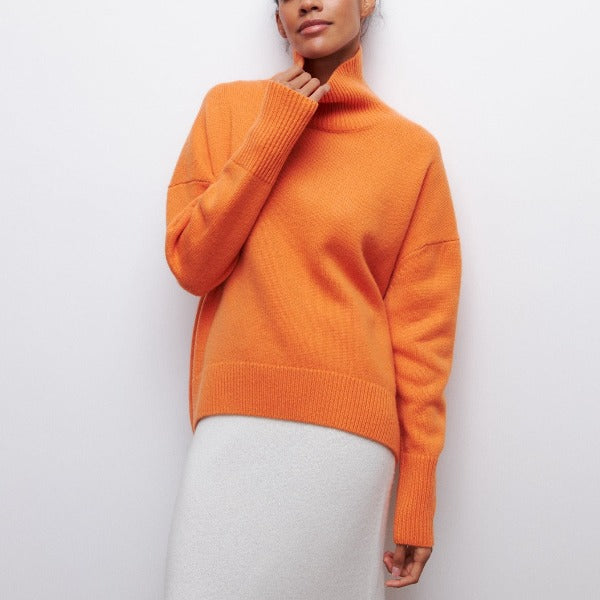 BEAUMONT NICE | PULL COL ROULÉ INTEMPOREL POUR FEMMES