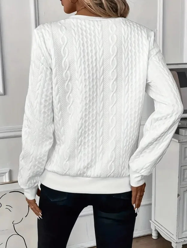 BEAUMONT NICE | SWEAT ZIPPÉ TEXTURÉ POUR FEMMES