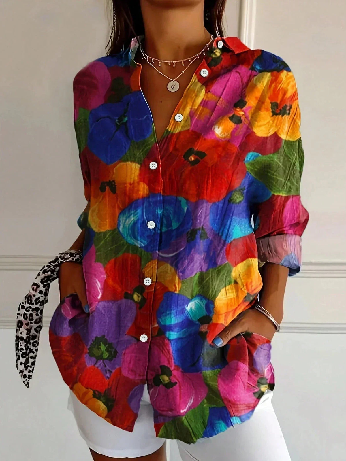 BEAUMONT NICE | BLOUSE IMPRIMÉE POUR FEMMES