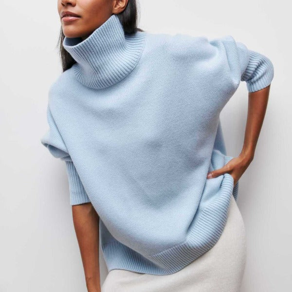 BEAUMONT NICE | PULL COL ROULÉ INTEMPOREL POUR FEMMES
