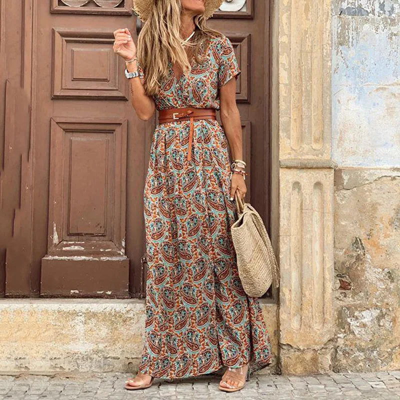 BEAUMONT NICE | ROBE IMPRIMÉE POUR FEMMES