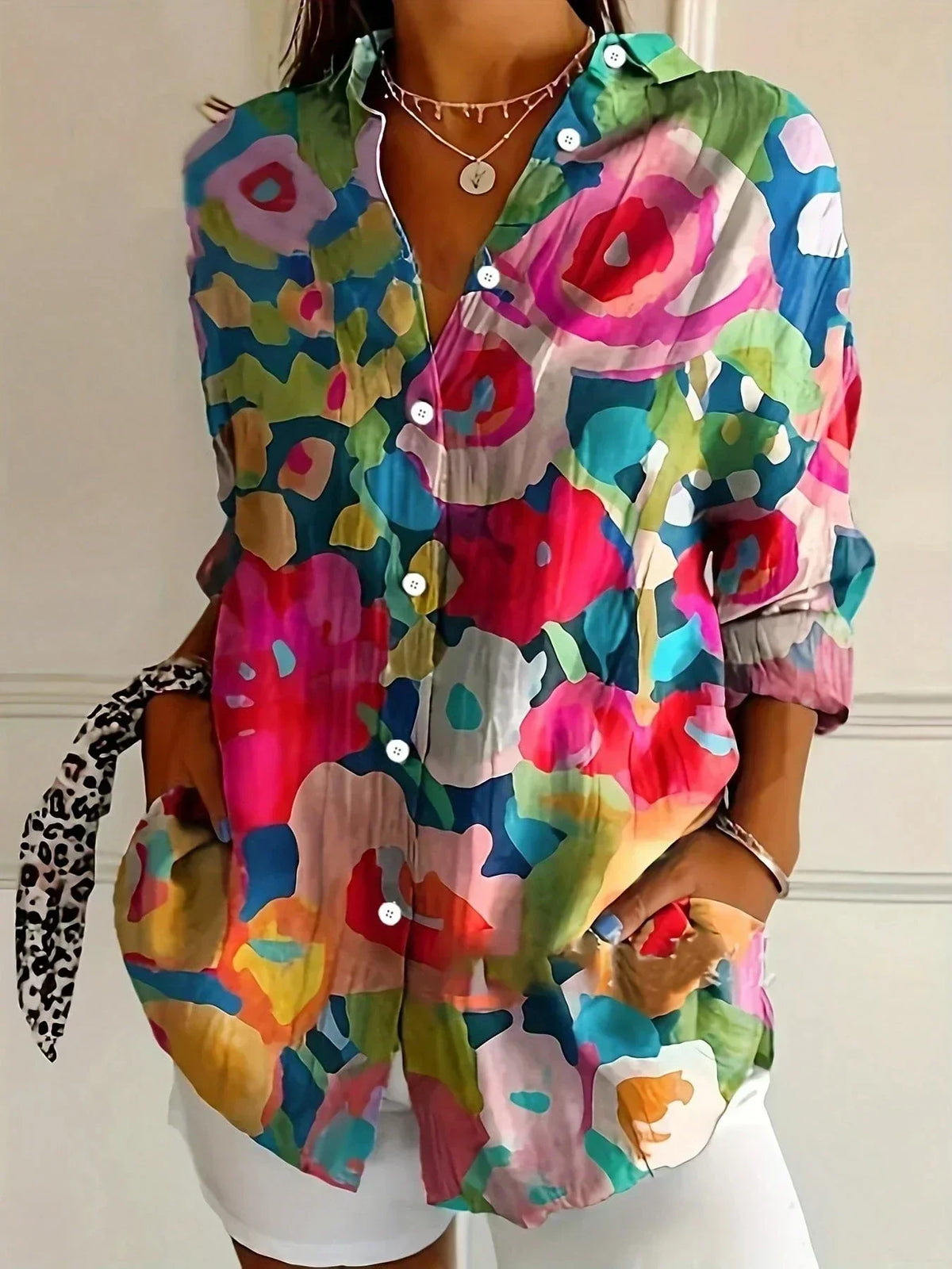 BEAUMONT NICE | BLOUSE IMPRIMÉE POUR FEMMES
