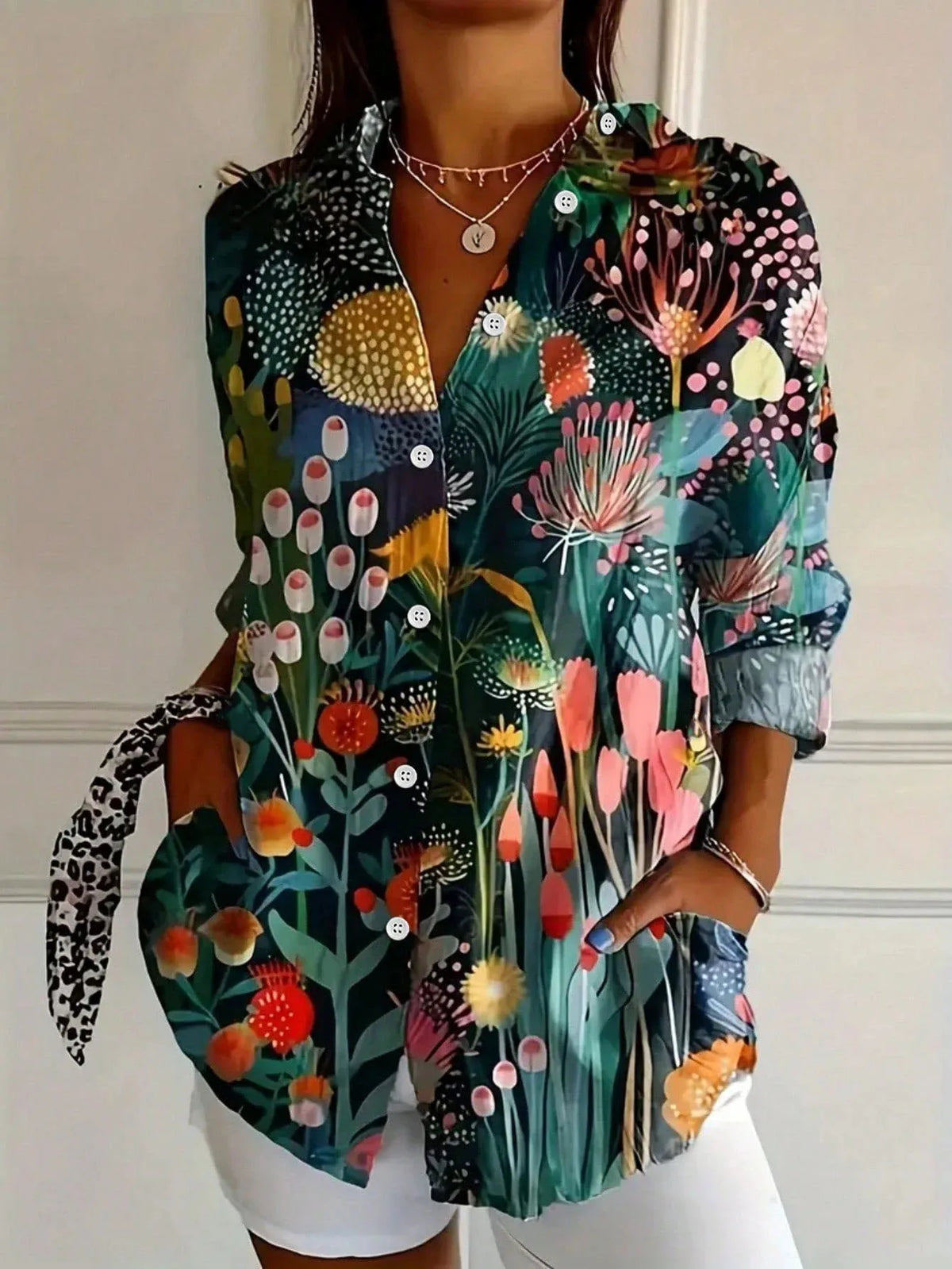 BEAUMONT NICE | BLOUSE IMPRIMÉE POUR FEMMES