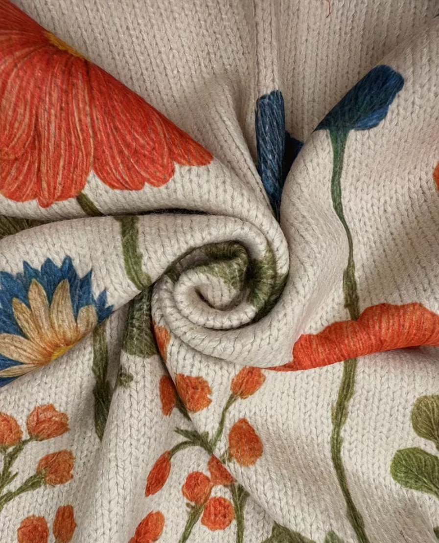 BEAUMONT NICE | GILET EN FLORAL ZIPPÉ POUR FEMMES