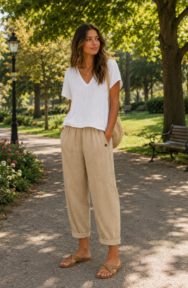BEAUMONT NICE | PANTALONS EN DÉTENDUE POUR FEMMES