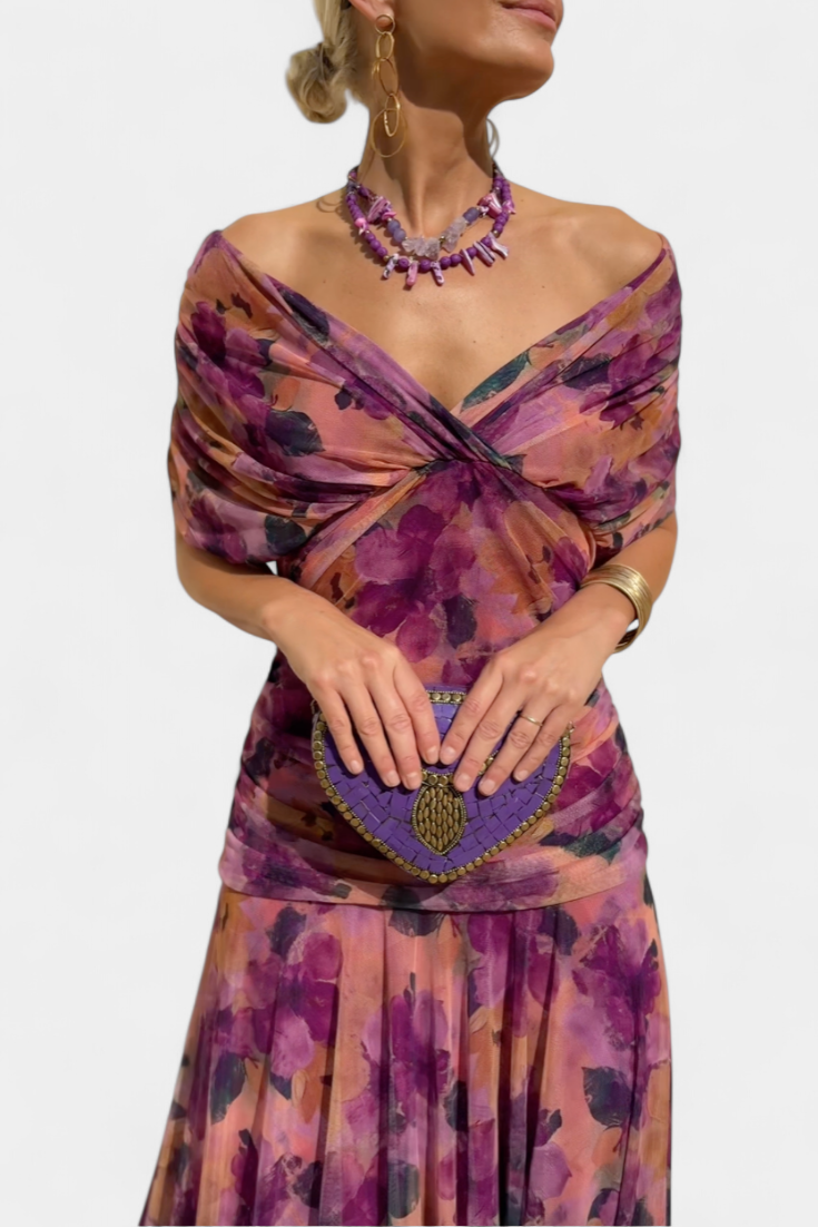 BEAUMONT NICE | ROBE DRAPÉE ÉLÉGANTE POUR FEMMES