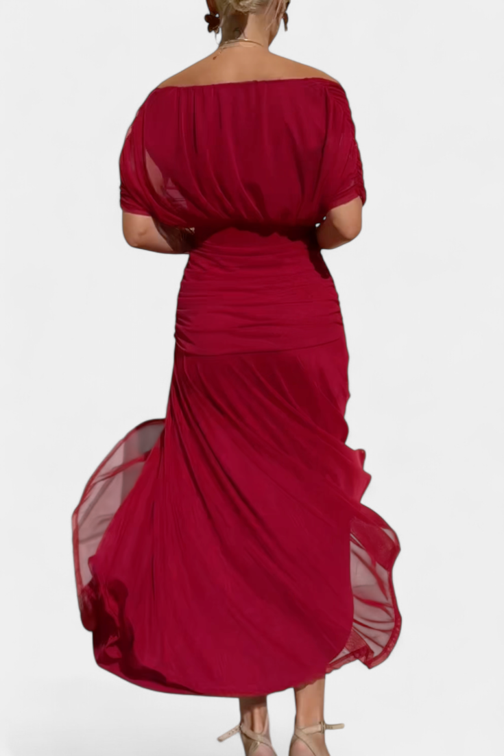 BEAUMONT NICE | ROBE DRAPÉE ÉLÉGANTE POUR FEMMES
