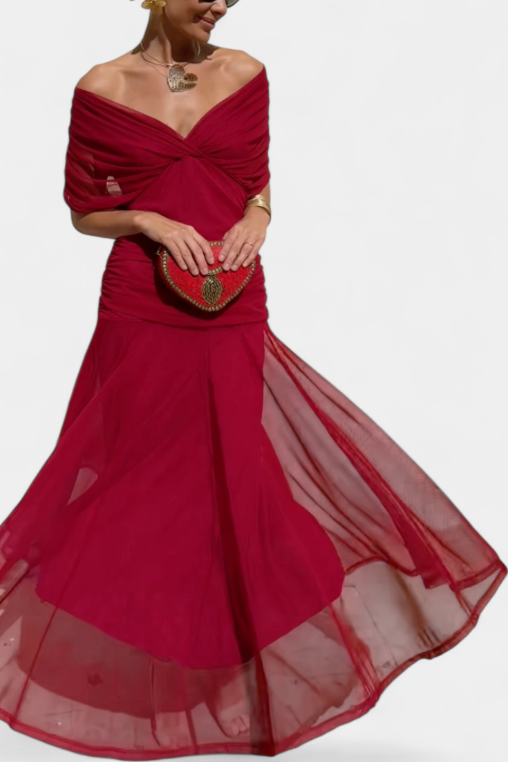 BEAUMONT NICE | ROBE DRAPÉE ÉLÉGANTE POUR FEMMES
