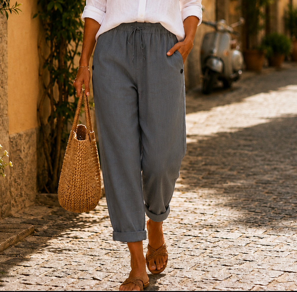 BEAUMONT NICE | PANTALONS EN DÉTENDUE POUR FEMMES