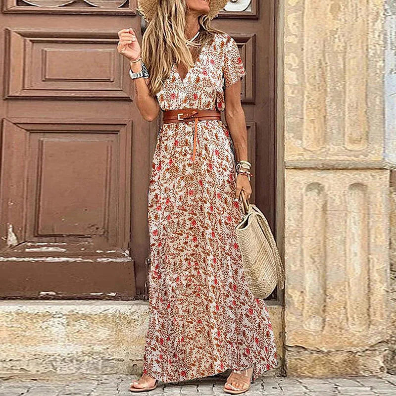 BEAUMONT NICE | ROBE IMPRIMÉE POUR FEMMES