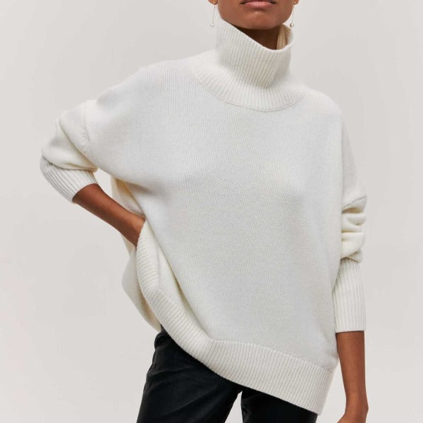 BEAUMONT NICE | PULL COL ROULÉ INTEMPOREL POUR FEMMES