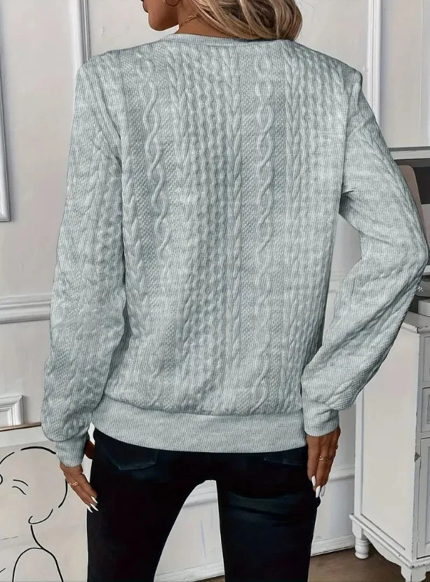 BEAUMONT NICE | SWEAT ZIPPÉ TEXTURÉ POUR FEMMES