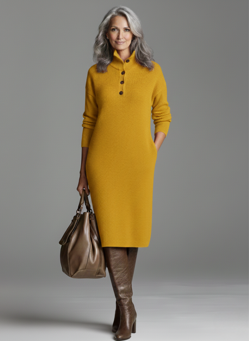 BEAUMONT NICE | ROBE MIDI RIBBÉE POUR FEMMES