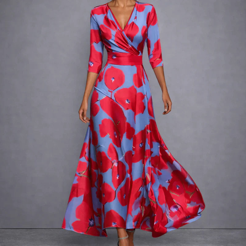 BEAUMONT NICE | ROBE MAXI COLORÉE POUR FEMMES