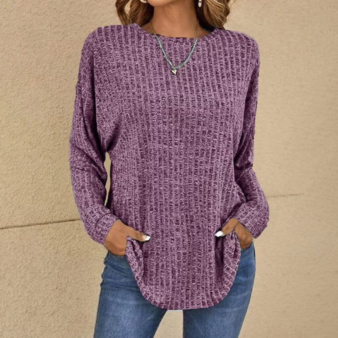 BEAUMONT NICE | PULL CHAUD À COUPE DÉTENDUE POUR FEMMES