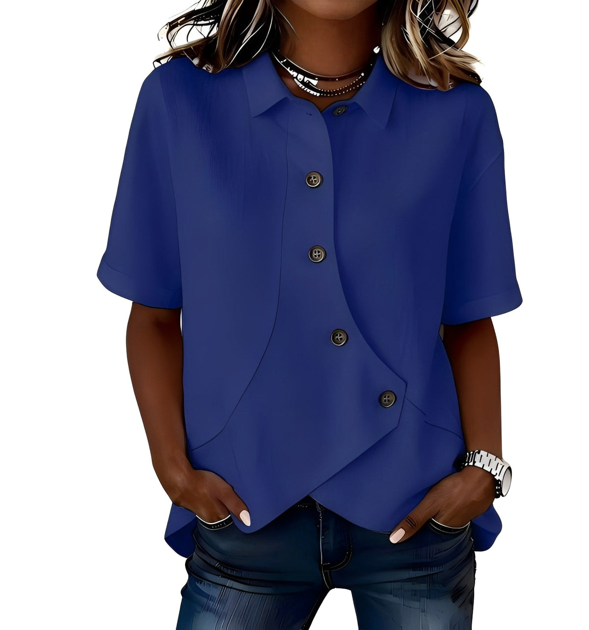 BEAUMONT NICE | CHEMISE EN MELANGE DE LIN POUR FEMMES