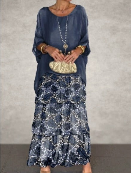 BEAUMONT NICE | ROBE MAXI FLUIDE POUR FEMMES