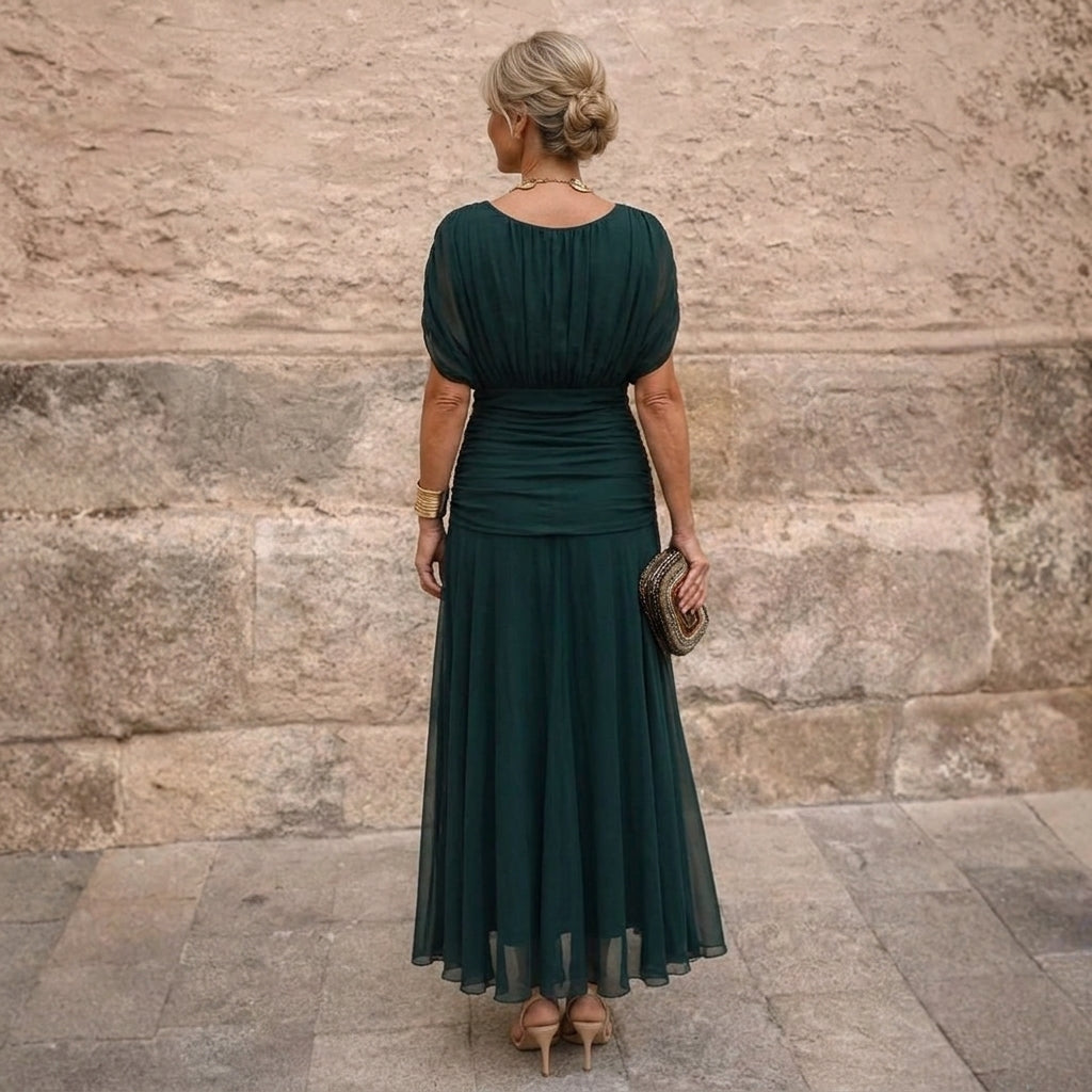 BEAUMONT NICE | ROBE DE SOIRÉE EN MERVEILLE DRAPÉE POUR FEMMES