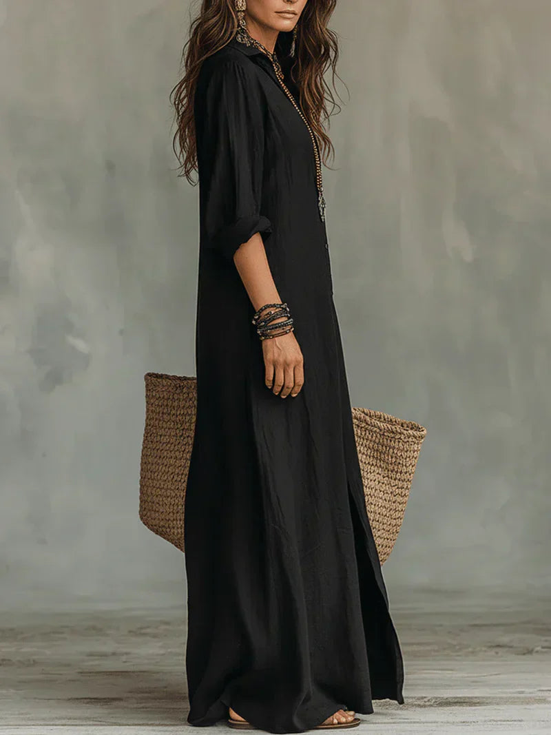 BEAUMONT NICE | ROBE MAXI CHIC FLUIDE POUR FEMMES