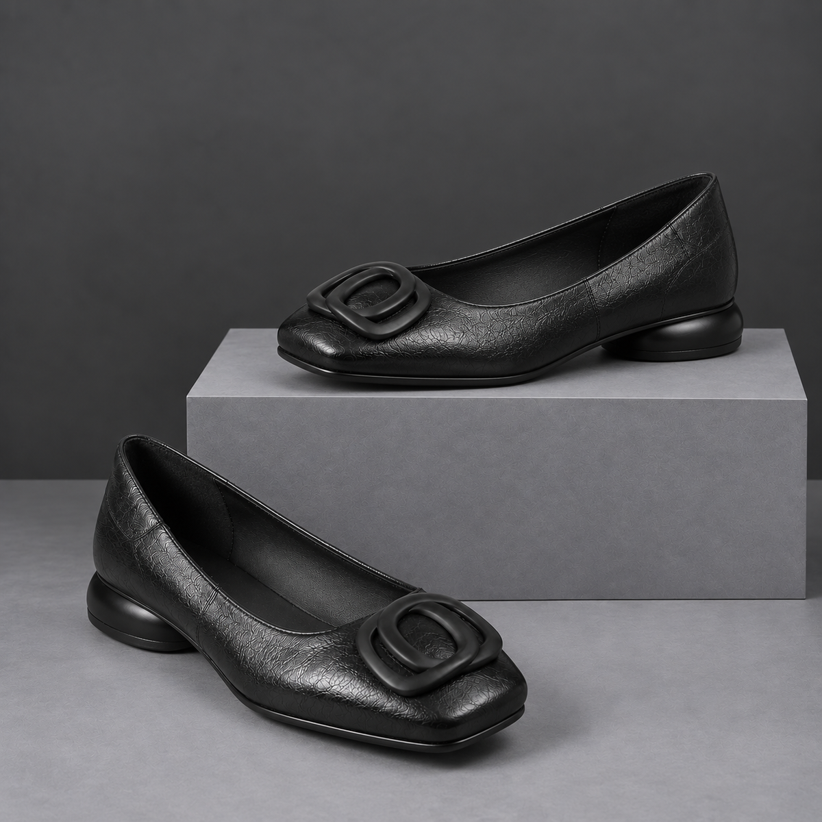 BEAUMONT NICE | BALLERINES À BOUT CARRÉ POUR FEMMES