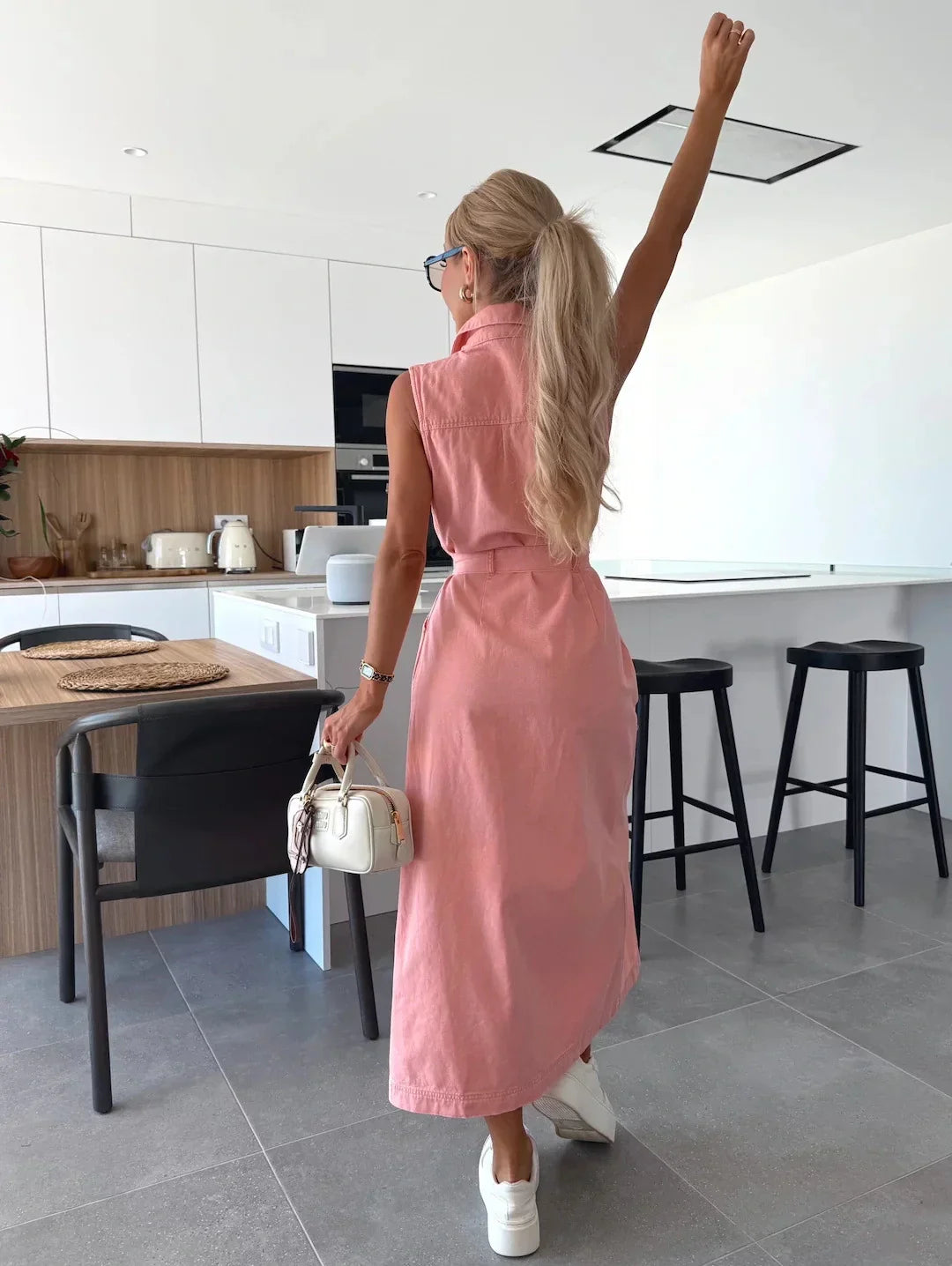 BEAUMONT NICE | ROBE EN JEAN MODERNE POUR FEMME