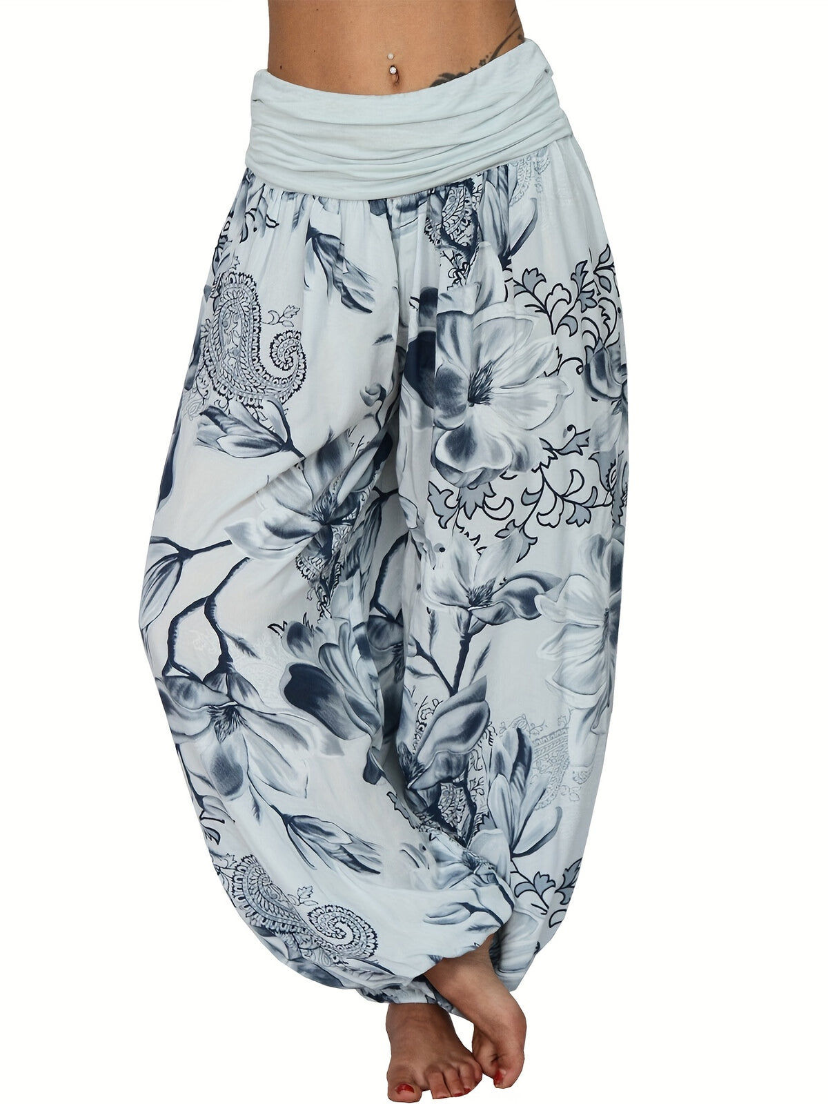 BEAUMONT NICE | PANTALONS FLORAUX POUR FEMMES