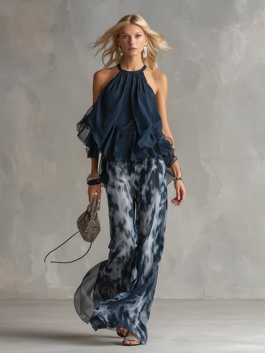 BEAUMONT NICE | ENSEMBLE PANTALON FLUIDE POUR FEMMES