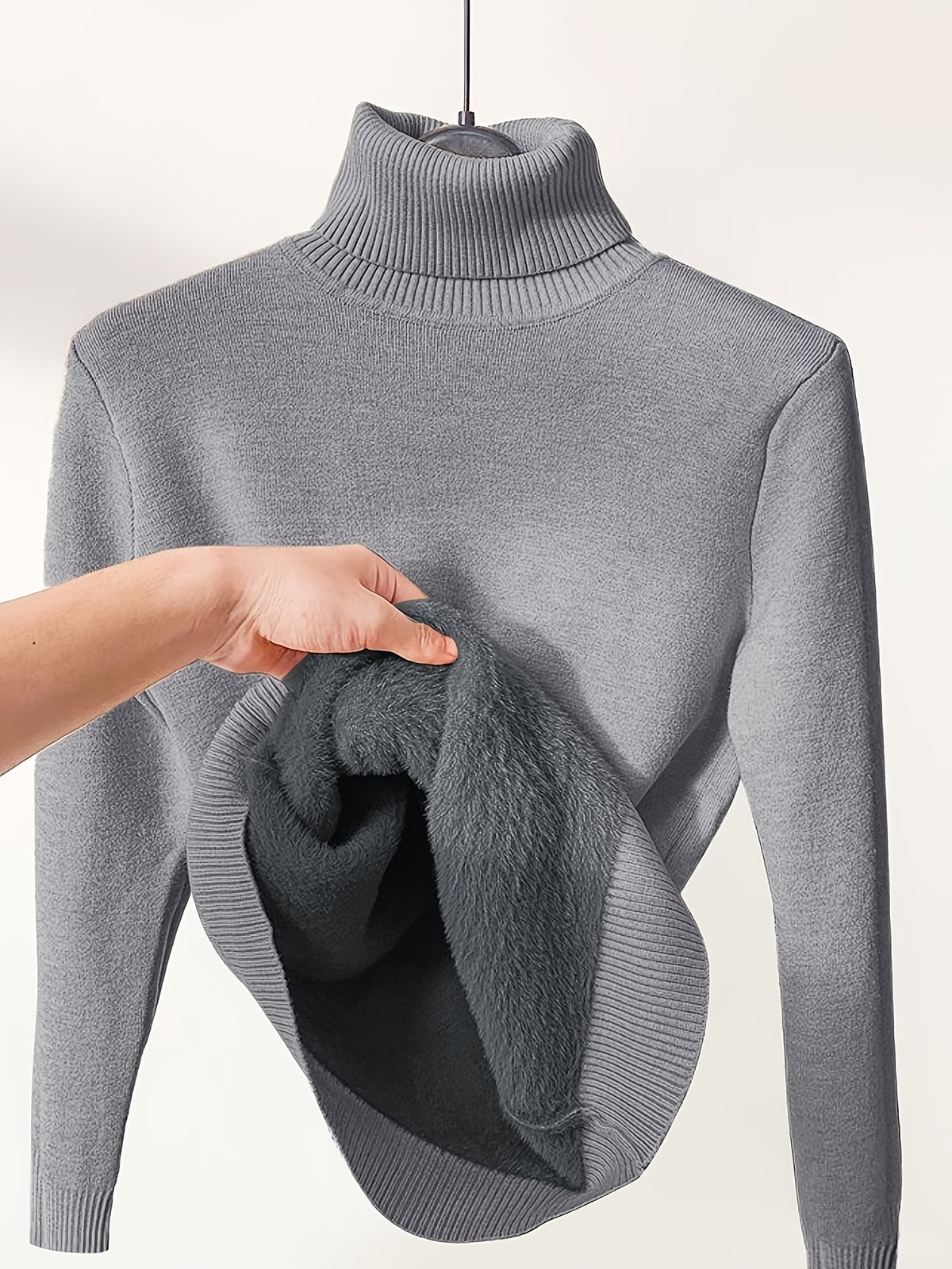 BEAUMONT NICE | PULL TUNIQUE COL HAUT POUR FEMMES
