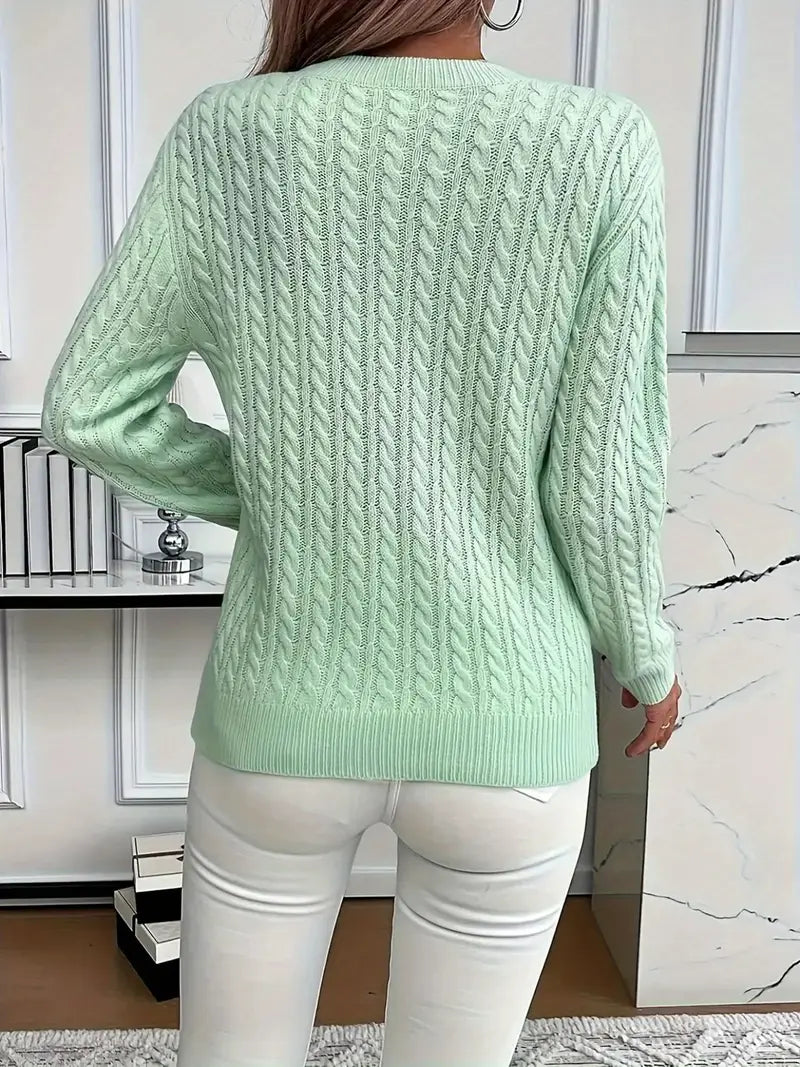 BEAUMONT NICE | SWEAT À COL ROND COZY POUR FEMMES