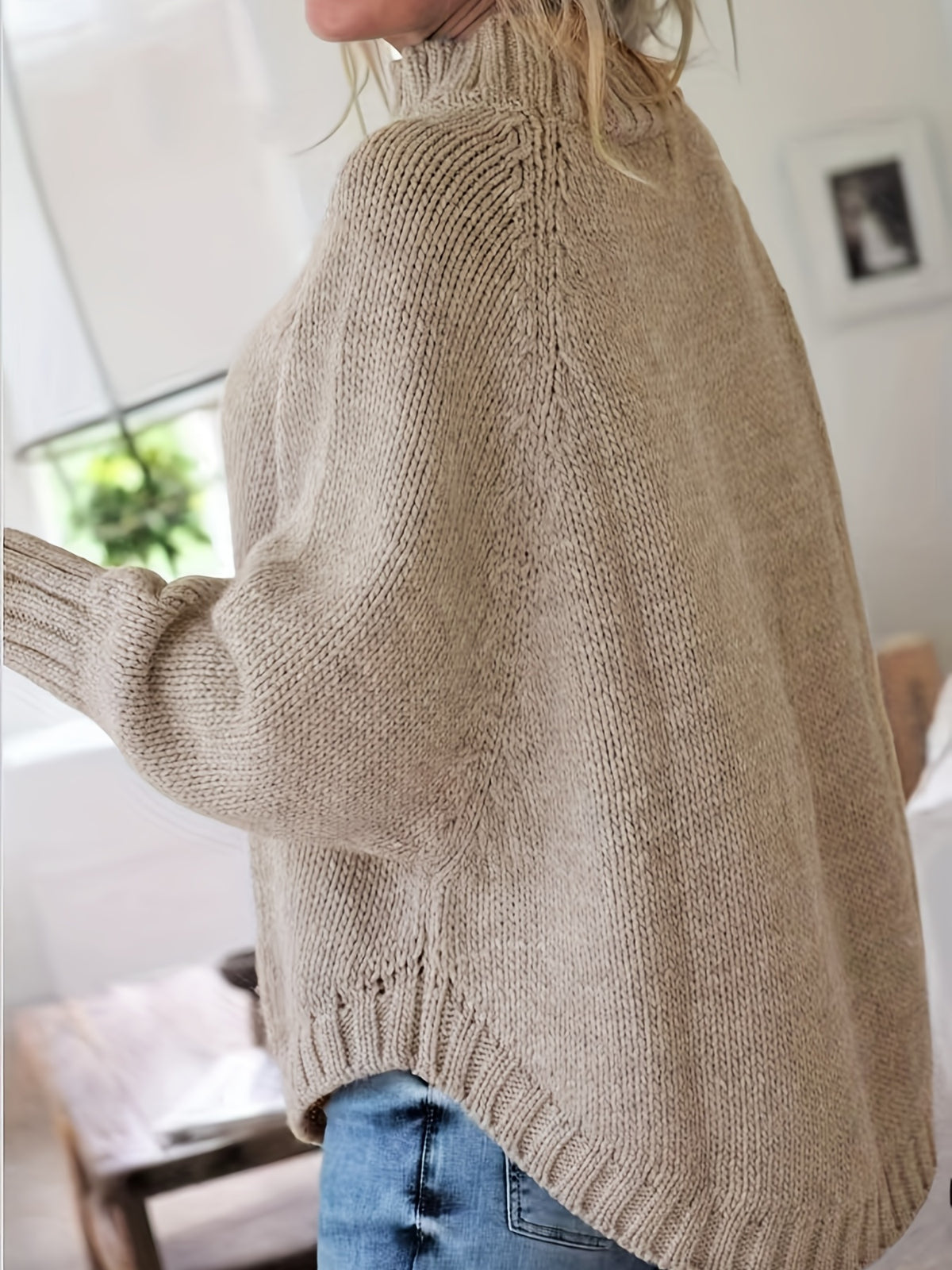 BEAUMONT NICE | ANCIEN SWEAT À COL MONTANT POUR FEMMES