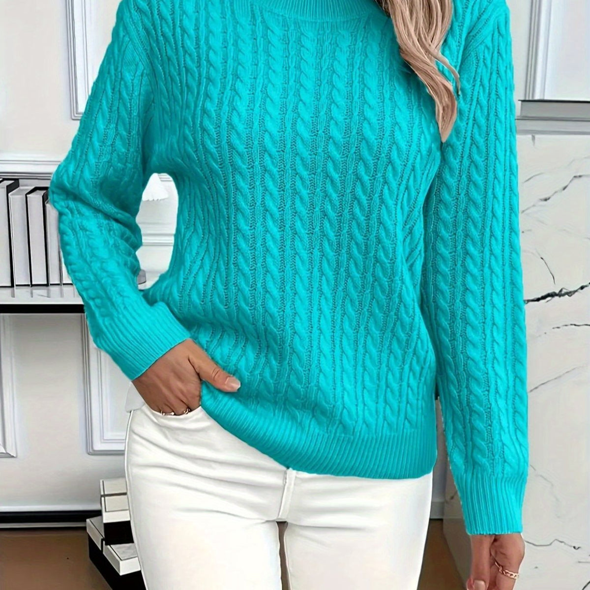 BEAUMONT NICE | SWEAT À COL ROND COZY POUR FEMMES