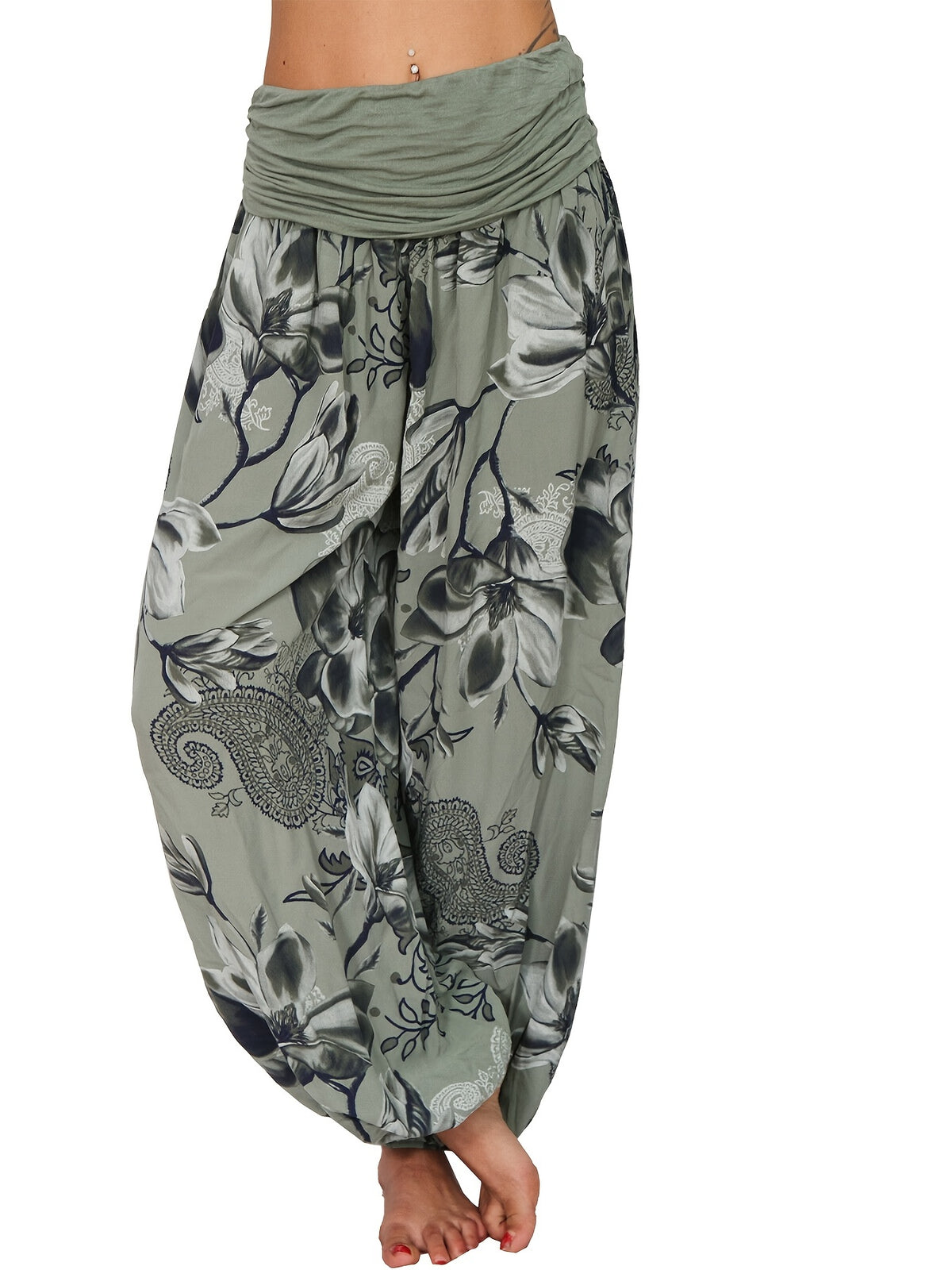 BEAUMONT NICE | PANTALONS FLORAUX POUR FEMMES