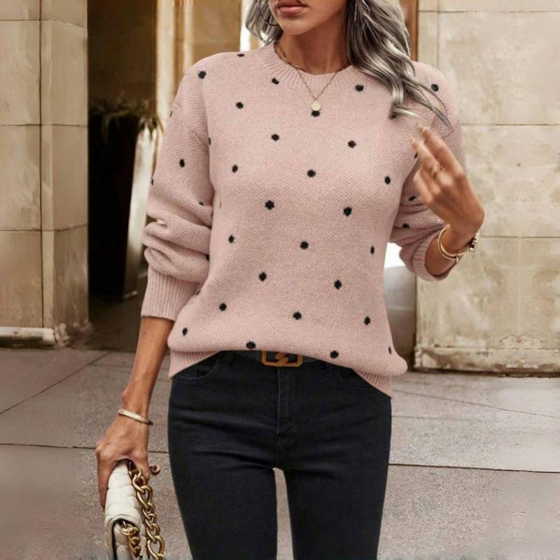 BEAUMONT NICE | PULL EN MAILLE À POIS POUR FEMME