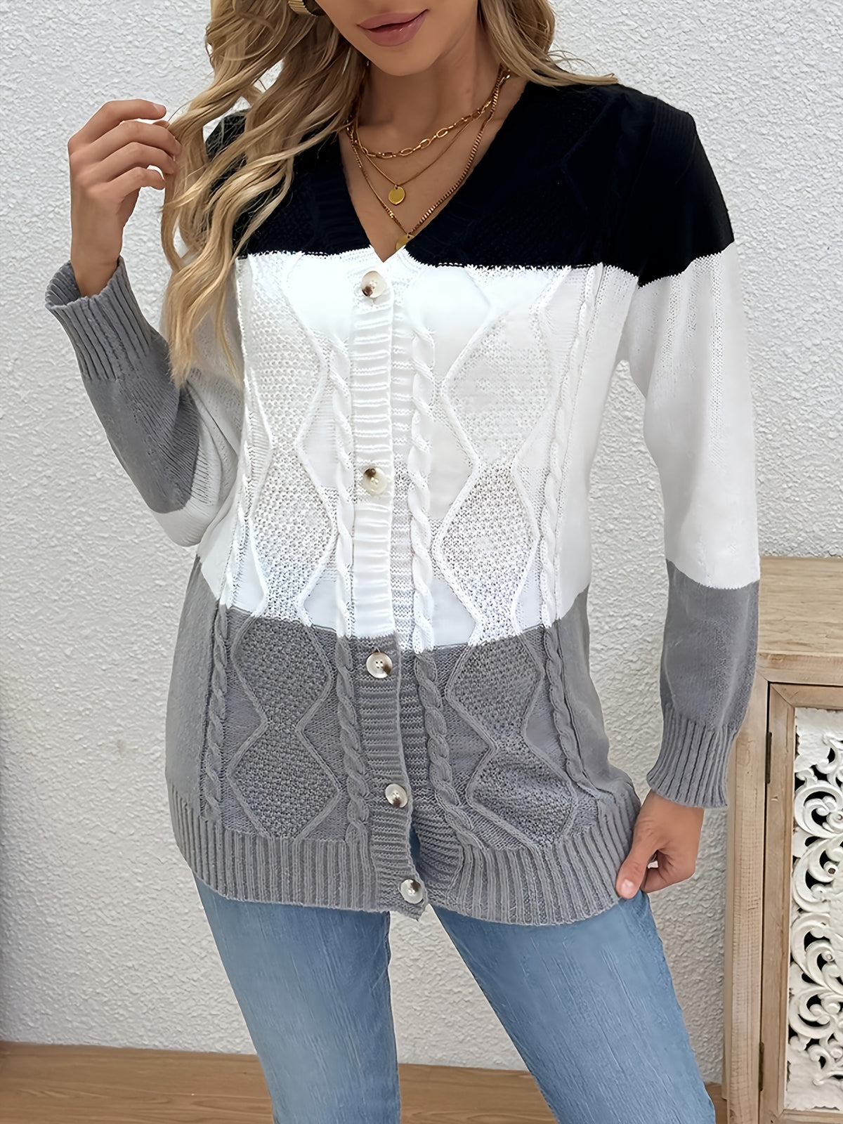 BEAUMONT NICE | GILET PATCHWORK POUR FEMMES