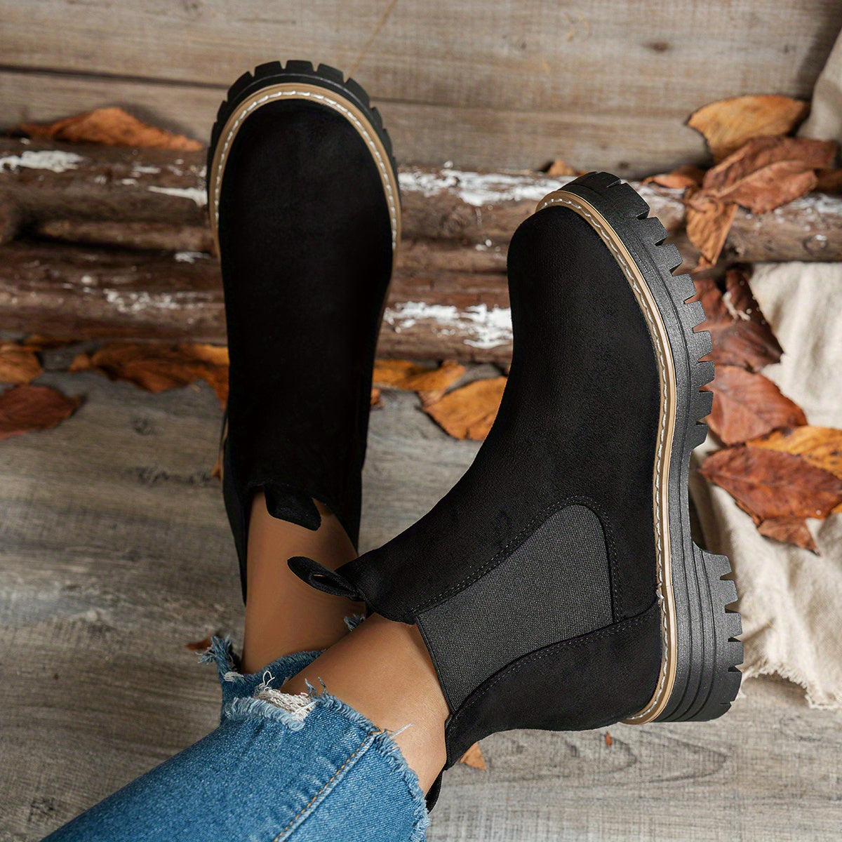 BEAUMONT NICE | BOTTINES EN DAIM ÉLÉGANTES POUR FEMMES