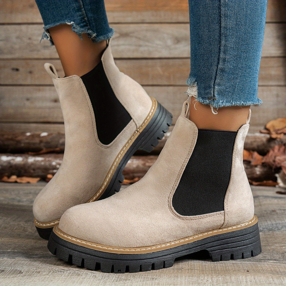 BEAUMONT NICE | BOTTINES EN DAIM ÉLÉGANTES POUR FEMMES