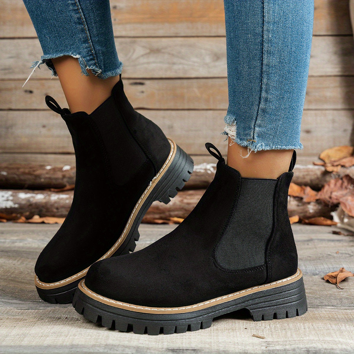 BEAUMONT NICE | BOTTINES EN DAIM ÉLÉGANTES POUR FEMMES