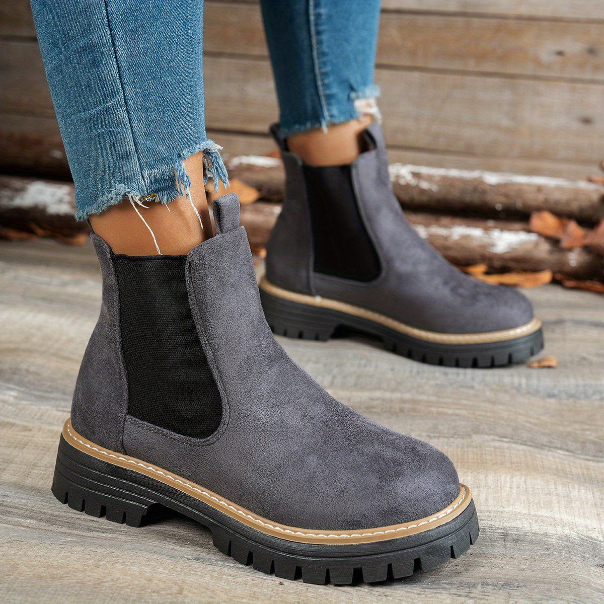 BEAUMONT NICE | BOTTINES EN DAIM ÉLÉGANTES POUR FEMMES
