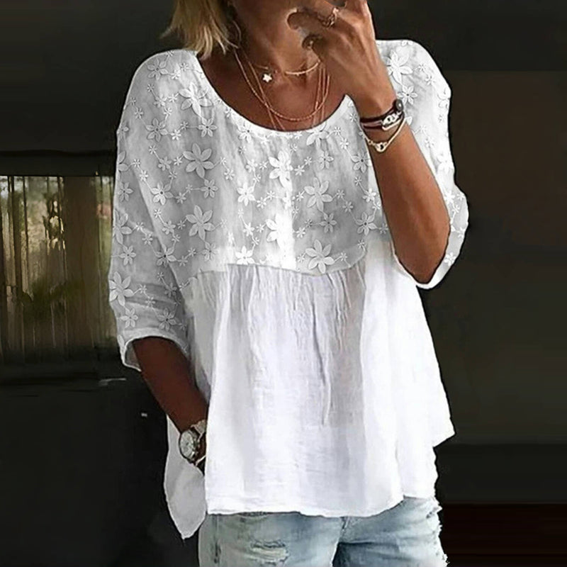BEAUMONT NICE | BLOUSE BRODÉE POUR FEMMES