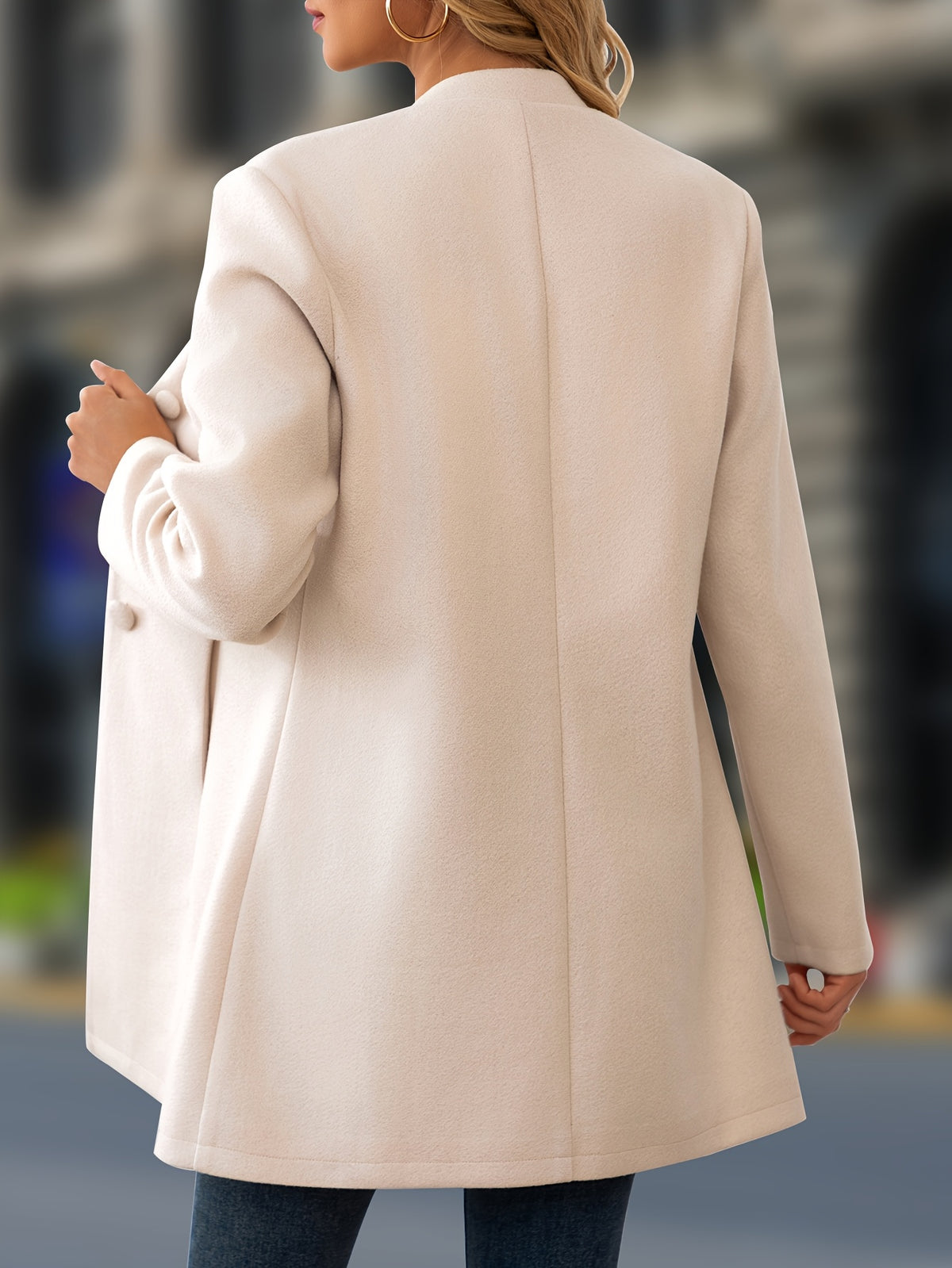 BEAUMONT NICE | MANTEAU MI-LONG À COL MONTANT POUR FEMMES