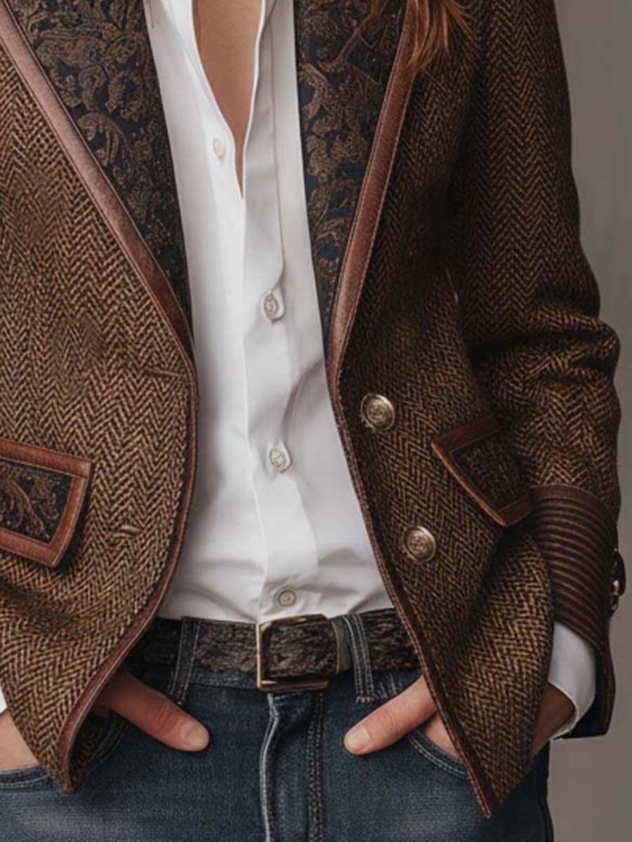BEAUMONT NICE | BLAZER STRUCTURÉ ARTISTIQUE POUR FEMMES