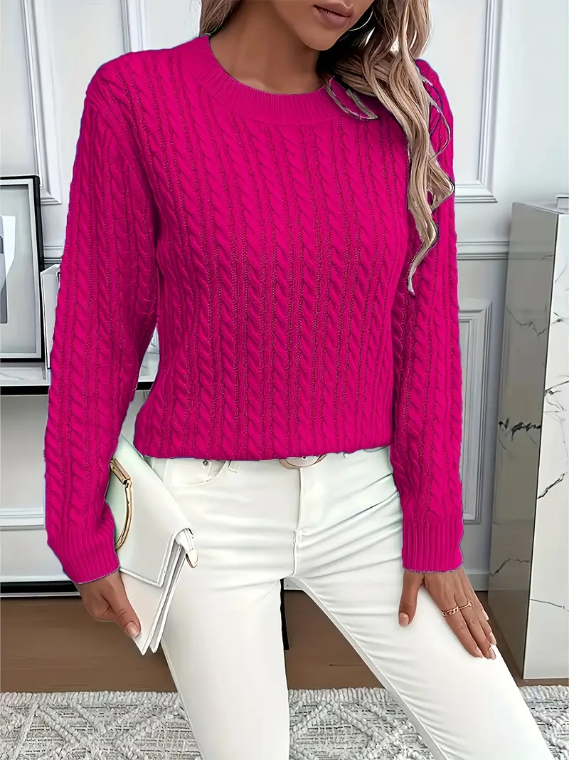 BEAUMONT NICE | SWEAT À COL ROND COZY POUR FEMMES