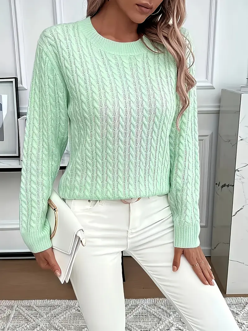 BEAUMONT NICE | SWEAT À COL ROND COZY POUR FEMMES