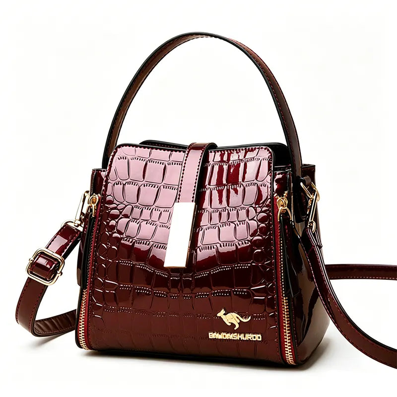 BEAUMONT NICE | SAC À MOTIF CROCODILE POUR FEMMES
