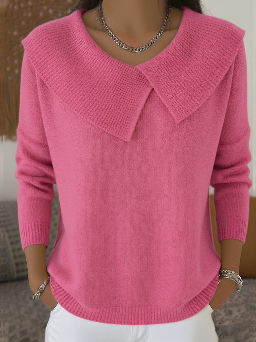 BEAUMONT NICE | PULL COL CLASSIQUE POUR FEMME